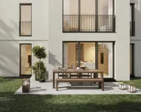 Es handelt sich um unverbindliche Illustrationen mit Sonderausstattungen. Die Bauausführung erfolgt durch das Bauunternehmen