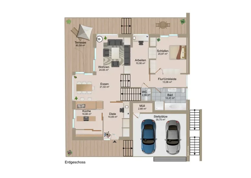 Grundriss EG