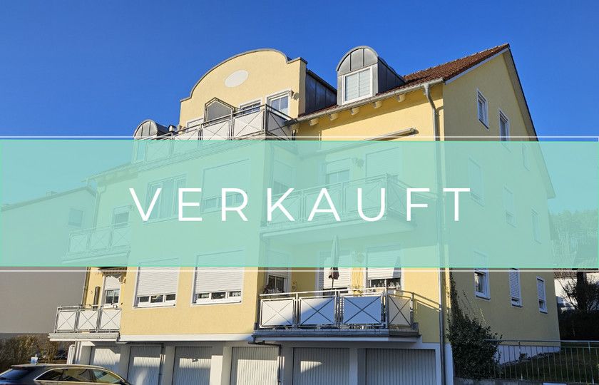 Helle und sonnige 3-Zimmer-Wohnung mit Balkon und Garage in attraktiver Wohnlage von Schwandorf!