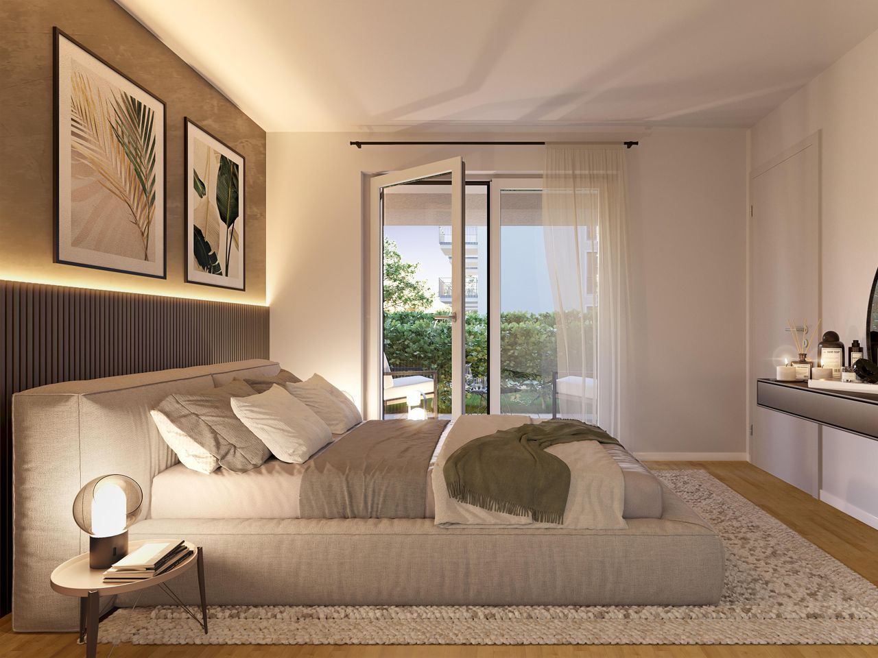 Schlafzimmer Visualisierung