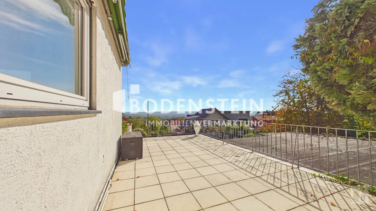 Terrasse mit Fernblick