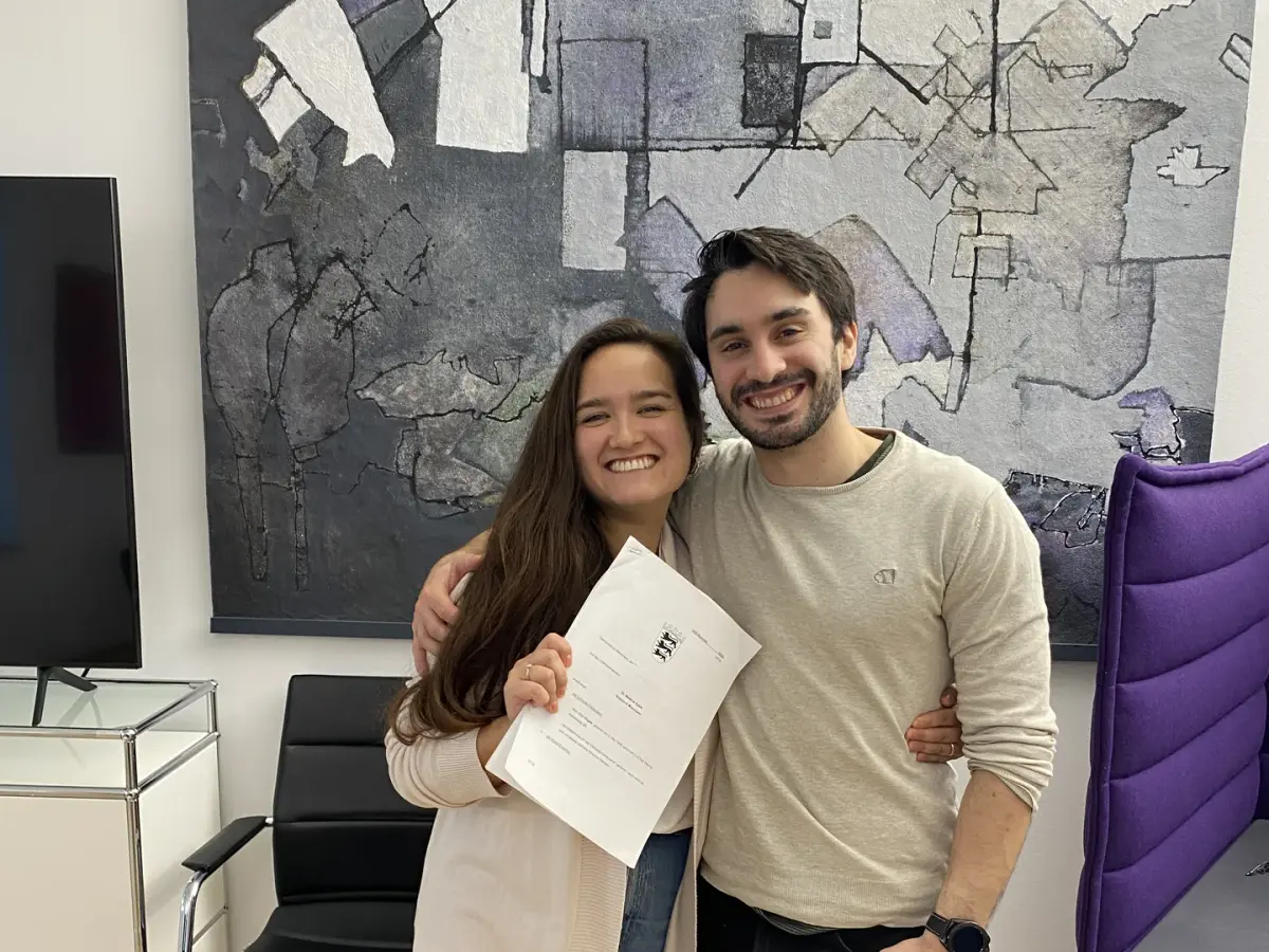 Kundenfoto Familie Martinez bei Schneider Immobilien