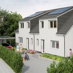 Startklar für Ihr Eigenheim: Neubau einer lichtdurchfluteten Doppelhaushälfte