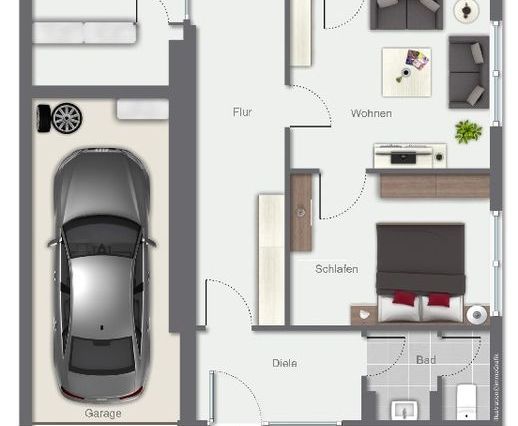 Bungalow EG (unbewohnt)