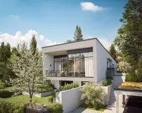 Es handelt sich um unverbindliche Illustrationen mit Sonderausstattungen. Die Bauausführung erfolgt durch das Bauunternehmen