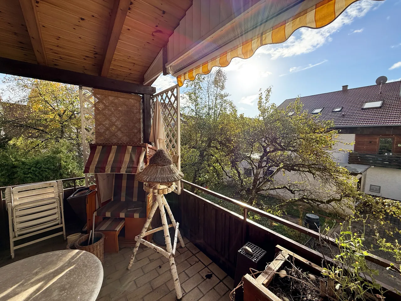 Balkon im 1. OG