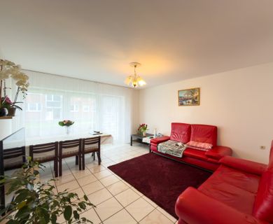 Hochparterre 4-Zi.-Wohnung in Boscheln – Balkon, Grünblick, vermietet & perfekte Kapitalanlage