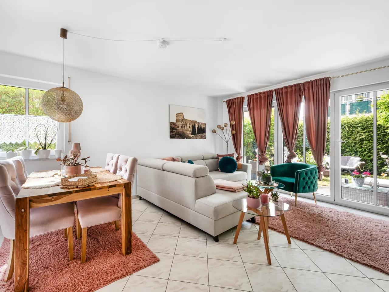 Essbereich Wohnzimmer