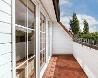 Sonniger Balkon