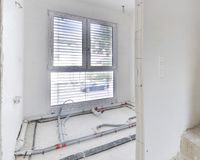 Blick ins Badezimmer