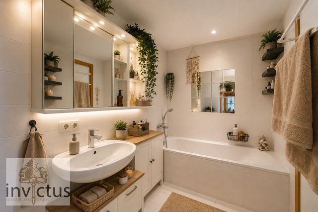 Digital Staging Badezimmer