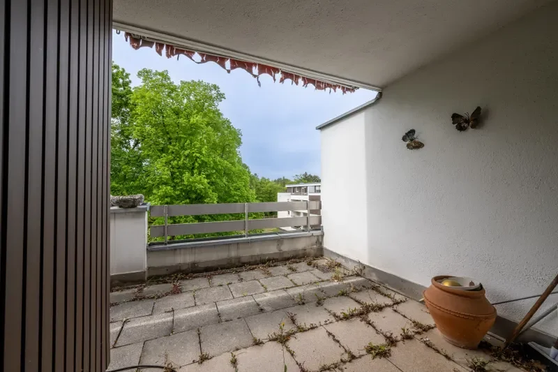 Dachterasse nach Süden