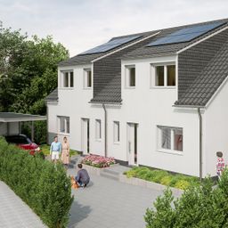Startklar für Ihr Eigenheim: Neubau einer lichtdurchfluteten Doppelhaushälfte