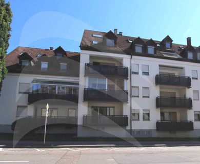 Gut geschnittene 2-Zimmerwohnung an der Flutmulde in Landshut-Nikola