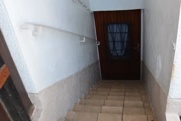 Kellerausgangstreppe