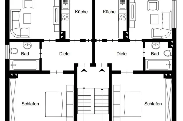 1. und 2. Obergeschoss