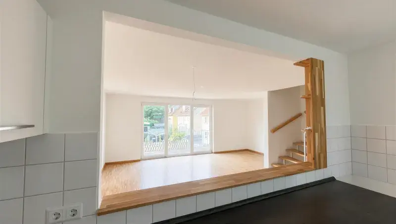 Blick ins Wohnzimmer