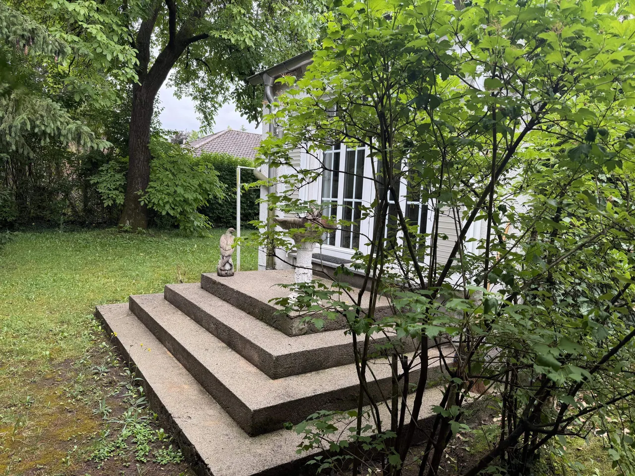 Zugang zum Garten Nordostseite