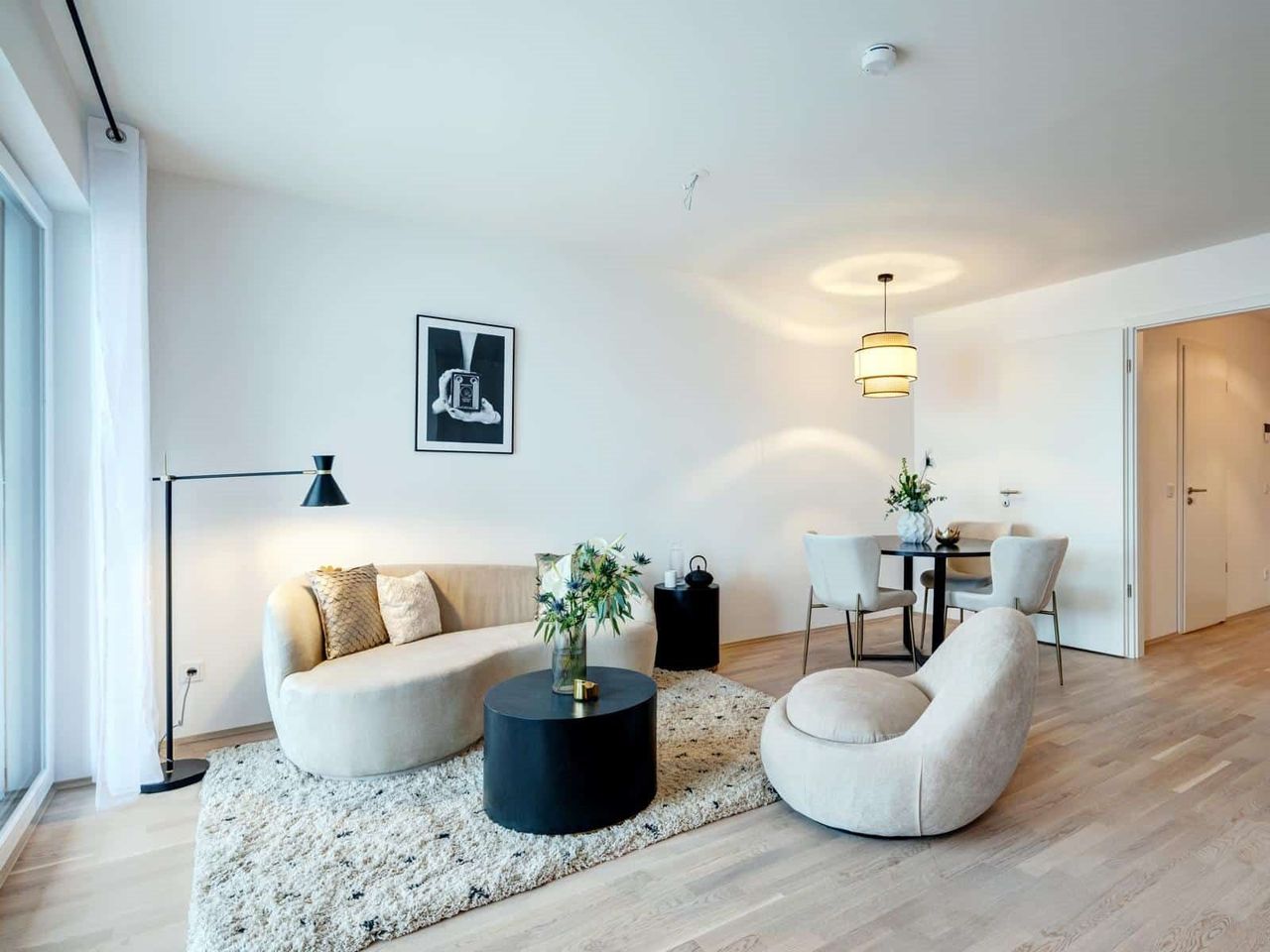 Beispiel Wohn- und Essbereich