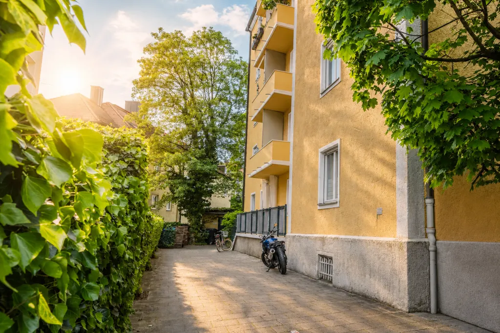 Hausansicht Westbalkon