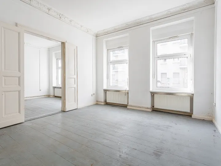 Wohnen im Grünen: Altbauwohnung mit privatem Garten in Köpenick