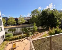 Ausblick Balkon